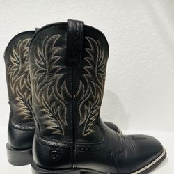 Sport Wide Square Toe Western Boot