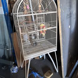 Beautiful antique birdcage