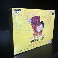 One Piece Op-07 Booster Box