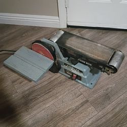 Belt Sander And Disc Sander 