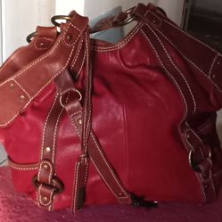 Jo JEANS LEATHER HANDBAG.