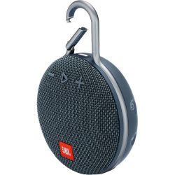 JBL Clip 3 Portable Bluetooth Speaker (Ocean Blue)