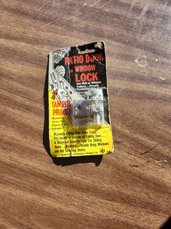 Patio Door And Window Lock New