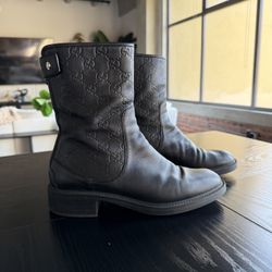  Black Gucci Boots
