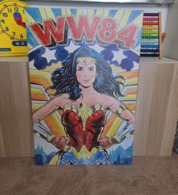 Wonder Woman Wall Canvas
