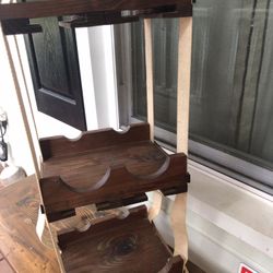 Hanging Custom Wooden Wine Rack