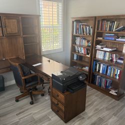 Office Desk Chair Shelve Side Desk ALL