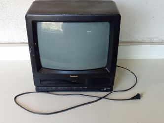 Vintage Symphonic CRT Gaming VCR-VHS 13-in TV $60
