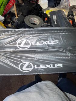 Lexus seatbelt straps set of 2