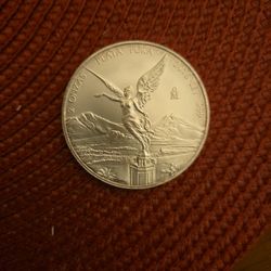 2016 2 Ounce Silver Libratad Coin 