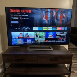TV Stand With 50 Inch TV