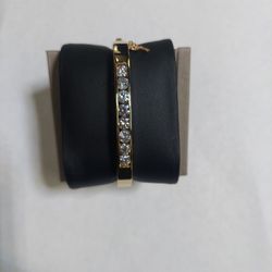 14k 36.5 4Carat Diamond Bracelet 