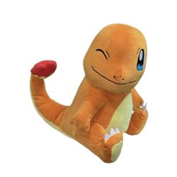 Banpresto Look At My Tail! Charmander Large Plush Pokémon Japanese Winking Cute