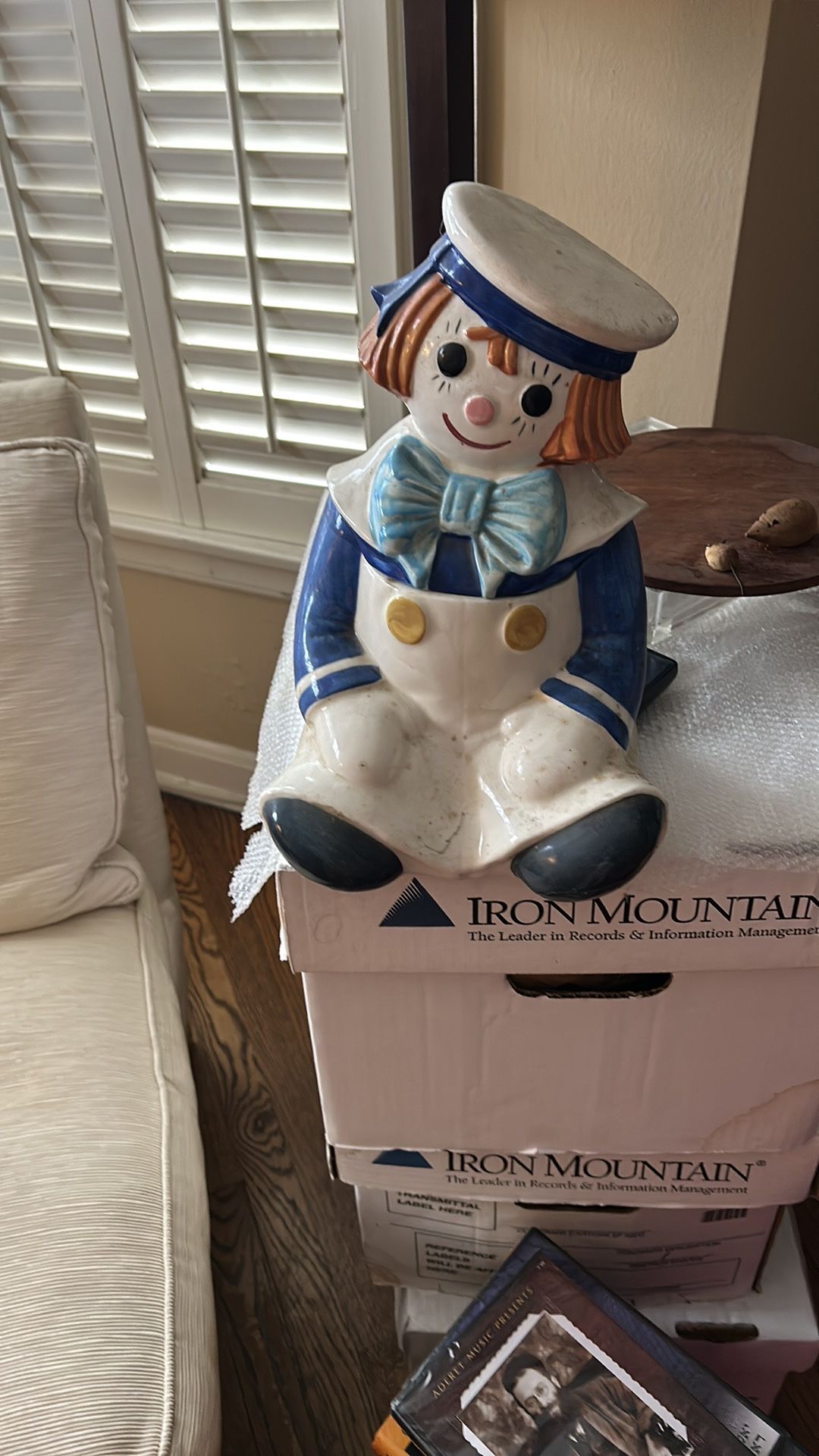 Raggedy Andy Vintage Cookie Jar