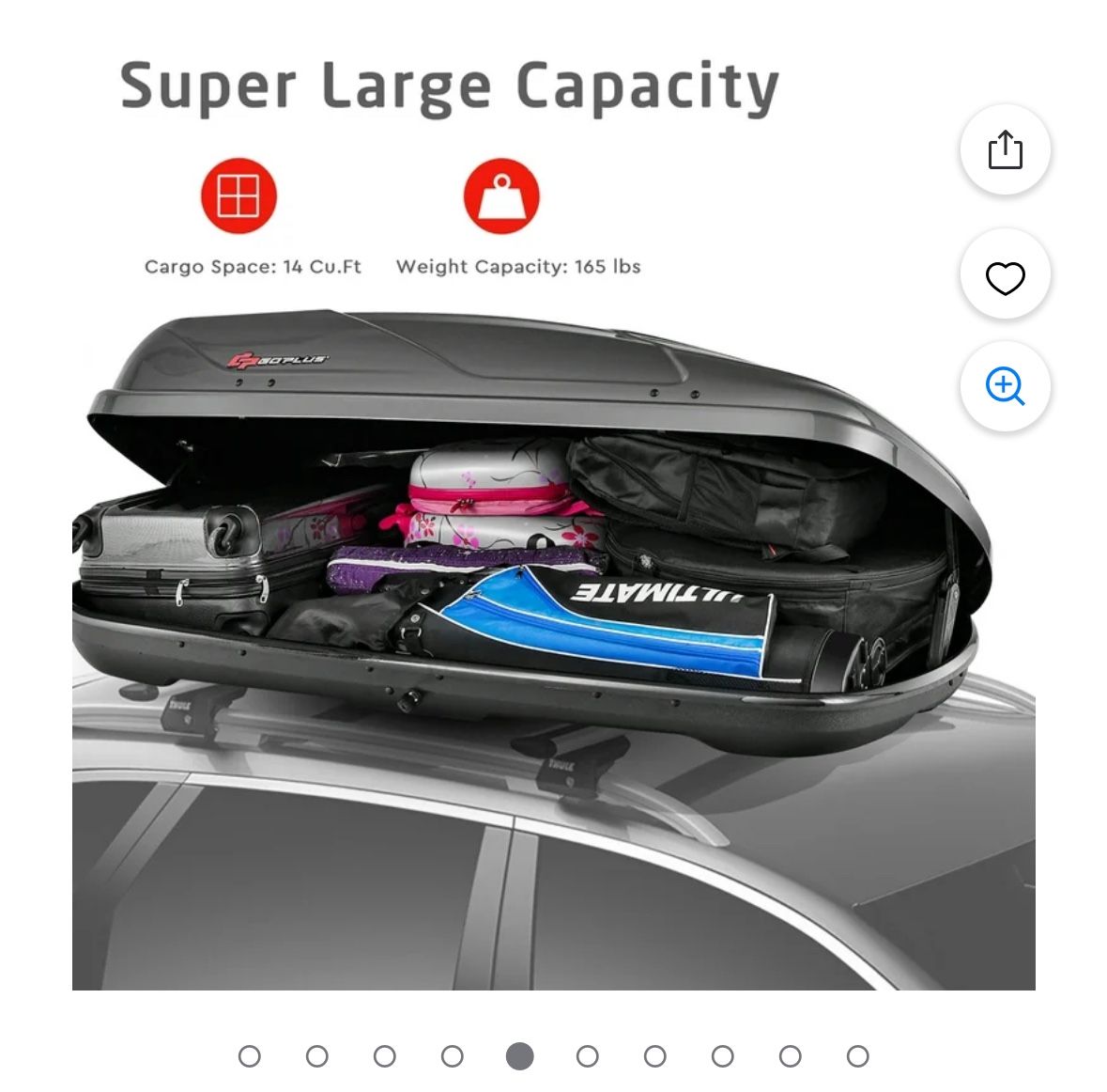 Rooftop Carrier 14 Cubic Foot