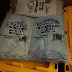 Total Dry Under Pads New