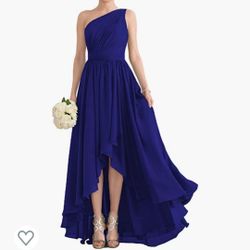 One Shoulder Bridesmaid / Dama Dress
