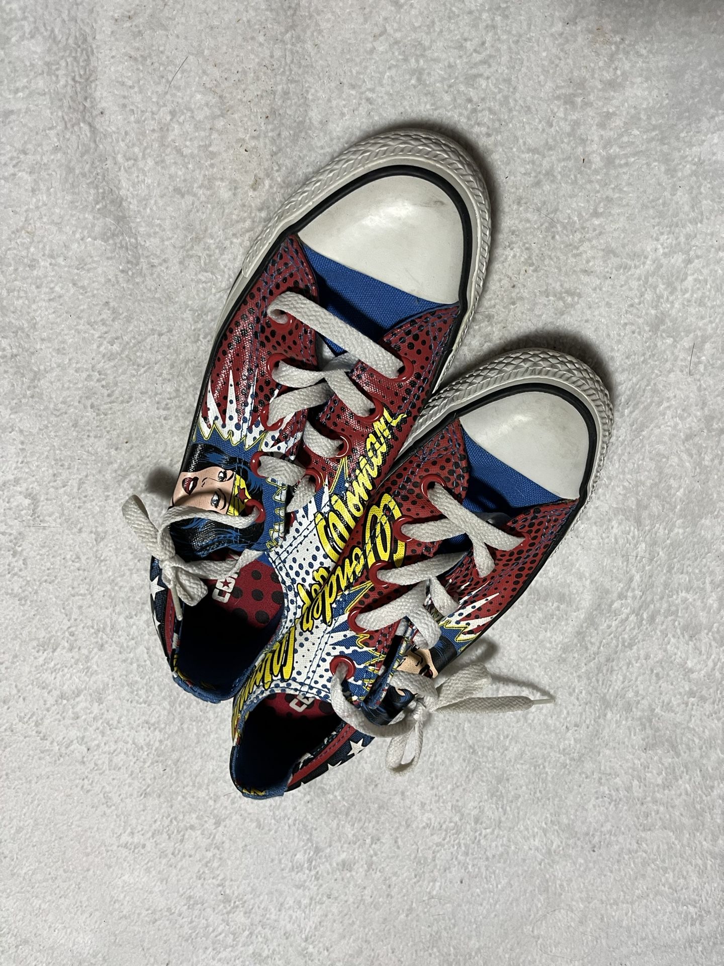 Wonder Woman Converse Shoes