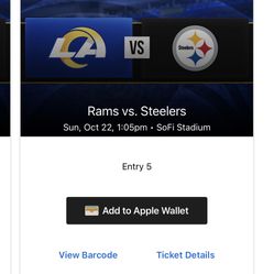 Rams Tickets 