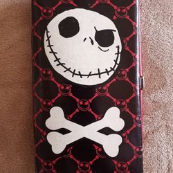 Disney Nightmare Before Christmas Jack Skellington hard sided wallet $10 FIRM