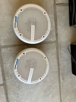 Jensen and Panasonic speakers