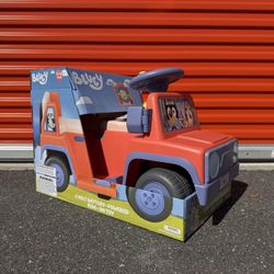 bluey electric ride on 6v