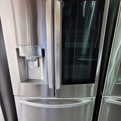 LG 36" Wide Stainless French Door Refrigerator 