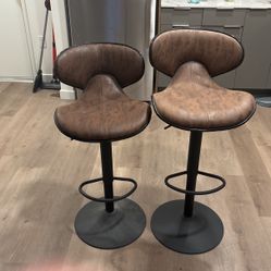 Leather Bar Stools