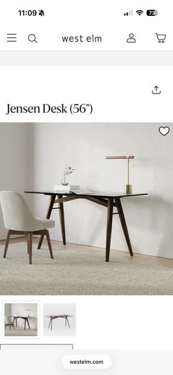 West Elm Jensen Desk 56”