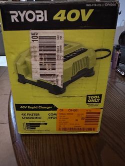 Brand new Ryobi 40 W battery charger