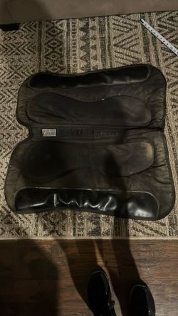 DuraTech Black Western saddle Pad