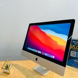  Apple iMac 21” Core i5 Processor/8GB/256GB Desktop  Warranty‼️Finance Now Comes with Office & Final Cut