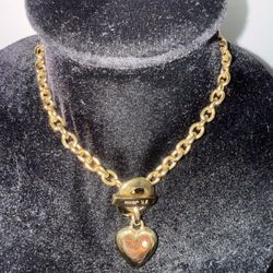 Vintage St. John Gold Tone Necklace 