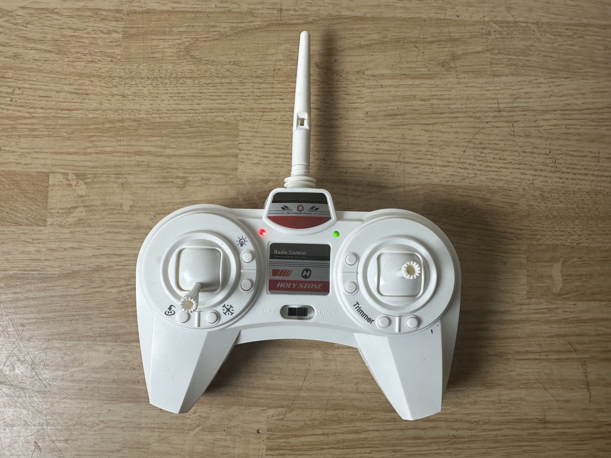 HOLY STONE RC RADIO CONTROL REMOTE MODEL HS170 WHITE QUADCOPTER DRONE CONTROLLER