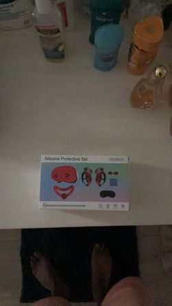 Silicone protective set