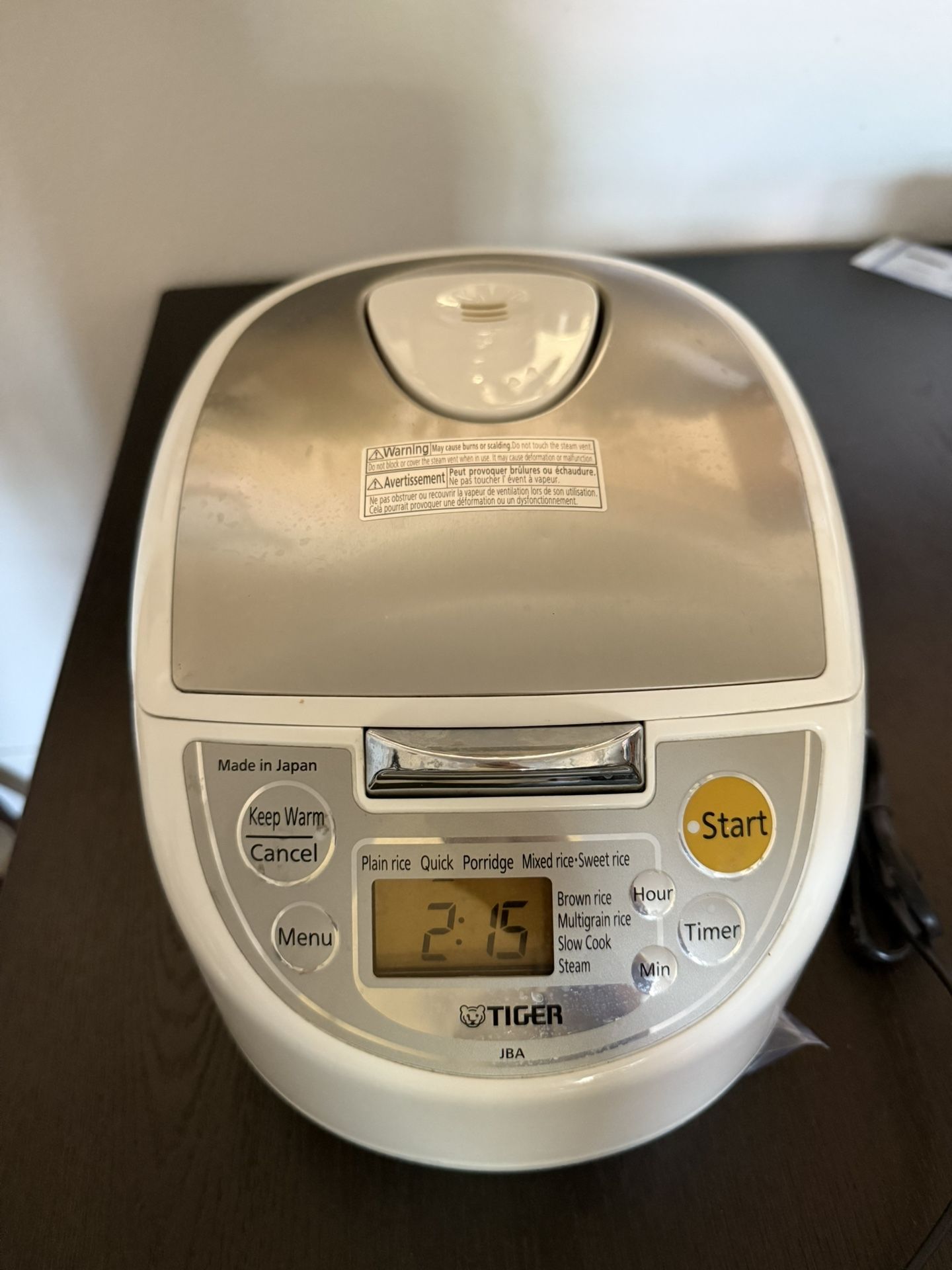 Tiger Rice Cooker (Made In Japan)