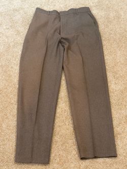 Free brown slacks