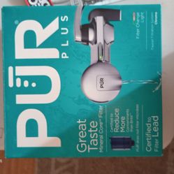 Brand New Unopened Pur Plus Water Faucet Filtration System.