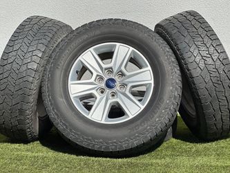 OEM 18" Ford F-150 Wheels XLT 6x135 Ford F150 Rims Expedition FX4 Hankook Tires 275/70R18 Navigator