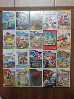 Selling Variety Of Wii Games 
