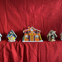 Vintage 1993 Mr Christmas Mickey’s Disney’s Clock Shop With Lights & Sound Works