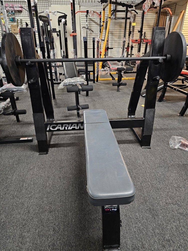 Olympic Bench Press With Weights