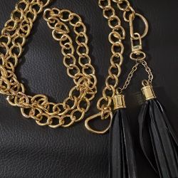 Purse ,bags Strap With Leather Tassels 