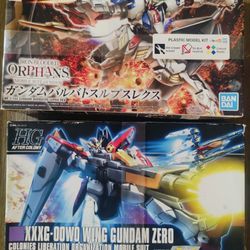 NEW 2 Models Gundam Barbatos And Wing
