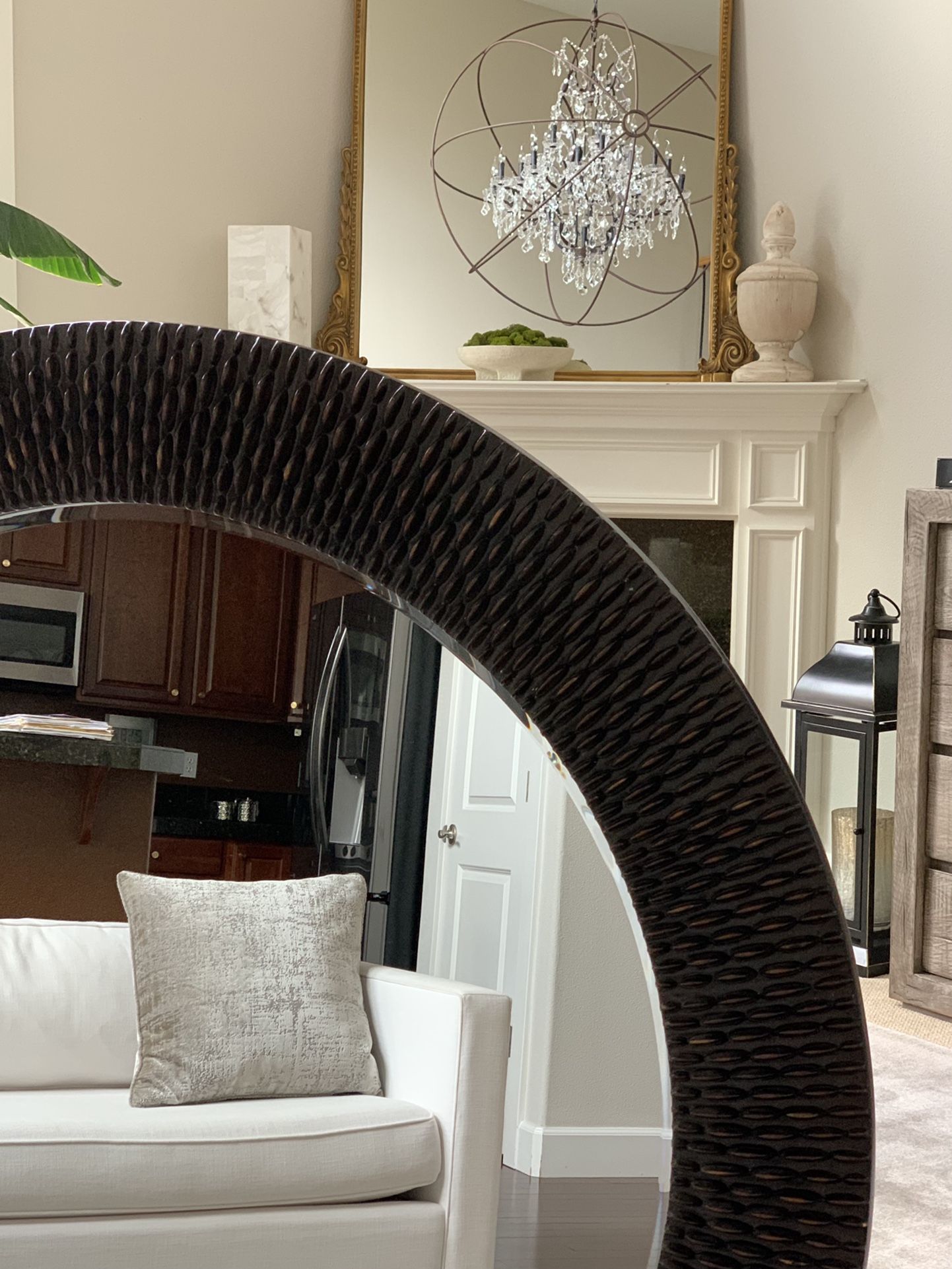 Bergman mirror 54”in diameter