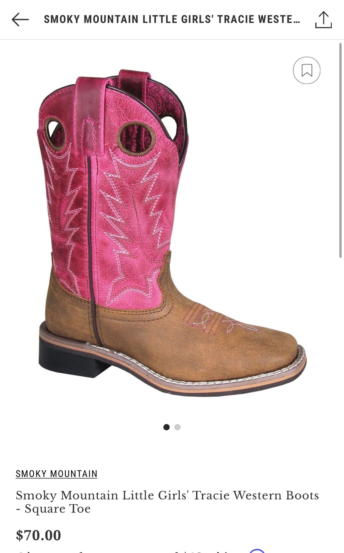 Boot Barn Toddler Boot