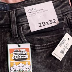 MENS AERO athletic Skinny Jeans 