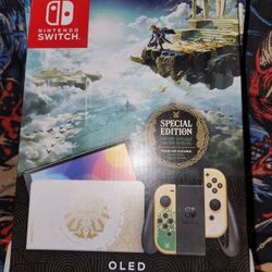 Nintendo Switch OLED Special Edition w/9 games