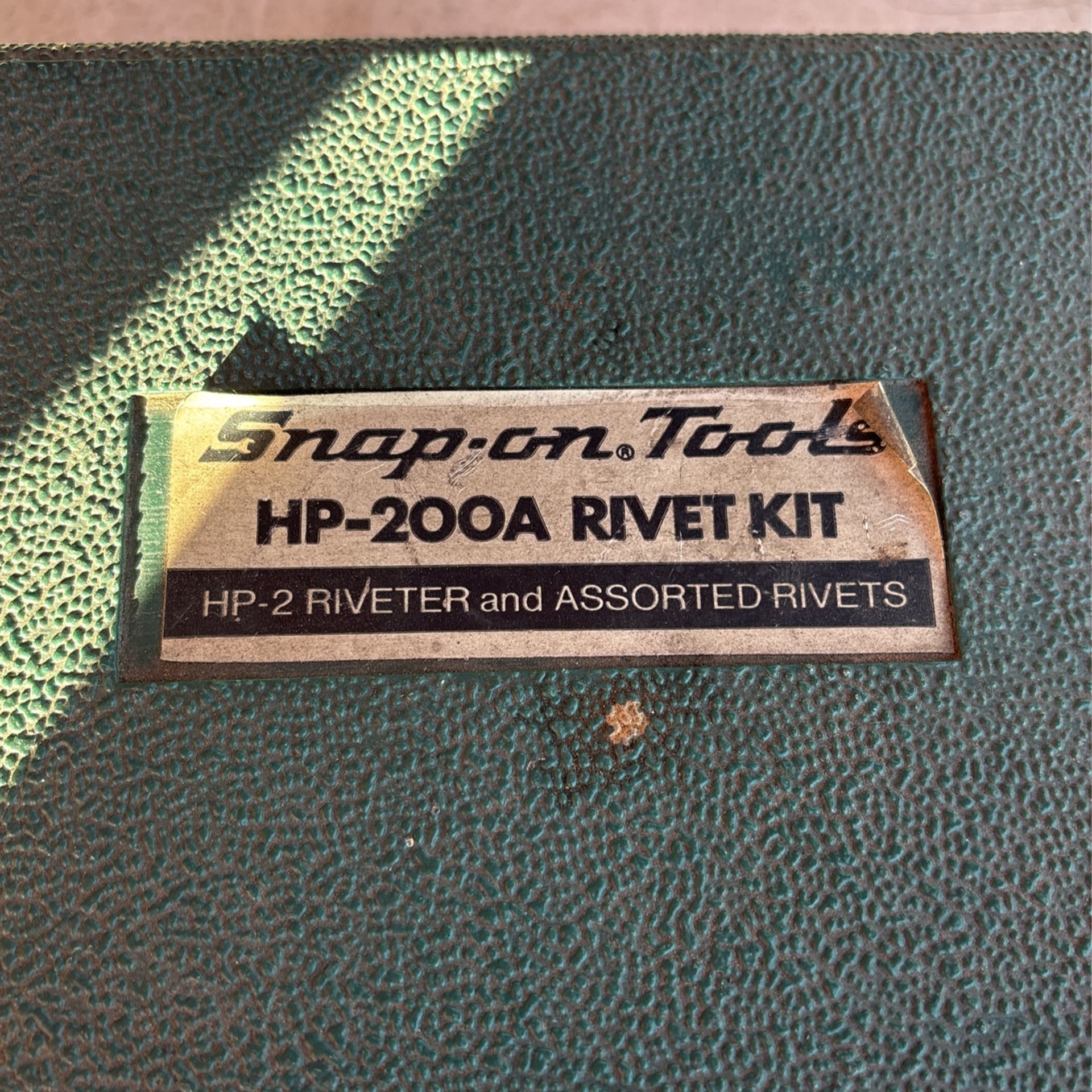Snap On Tools Hp -200a Rivet Kit