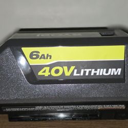 Ryobi 40v 6ah Battery 